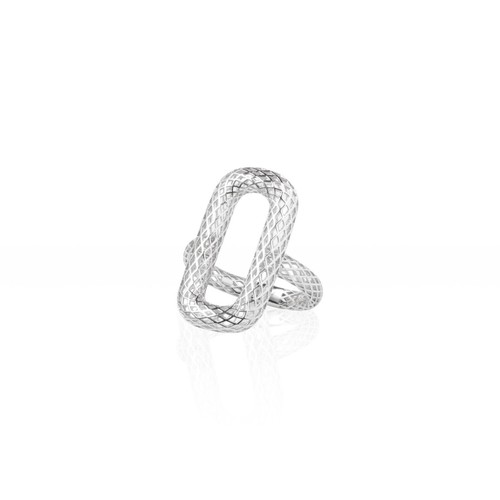 Anello ellisse argento - anello,