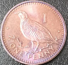 GIBILTERRA MONETA 1 PENNY 1990 CIRCOLATA