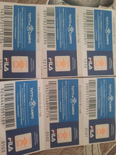 6 bollini FILA TUTTI IN CAMPO IL GIGANTE