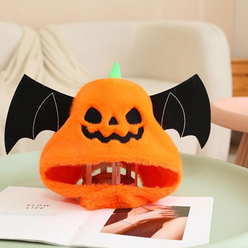 Cappello zucca peluche - zucca, di
