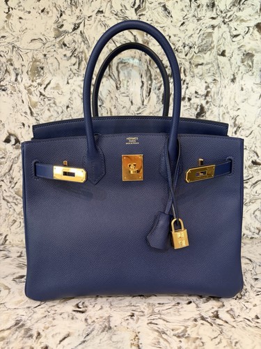 Hermes epsom birkin - birkin, blue
