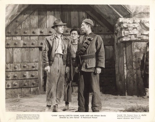 Alan ladd china photo - china,