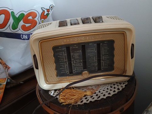 Radio epoca cge gioiellino - d'epoca,