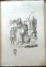 Lithogravure STEINLEN WWI Le