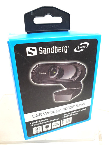 Sandberg webcam usb - hd, 1080p