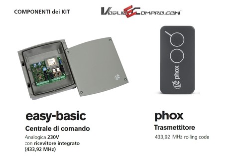 Kit radiocomando ricevitore - kit,