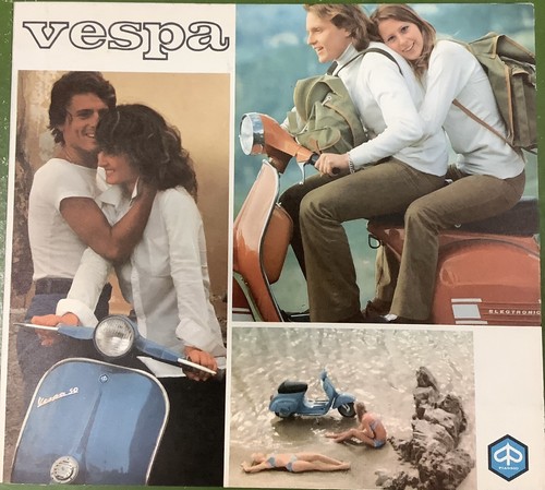 Brochure originale vespa - brochure,