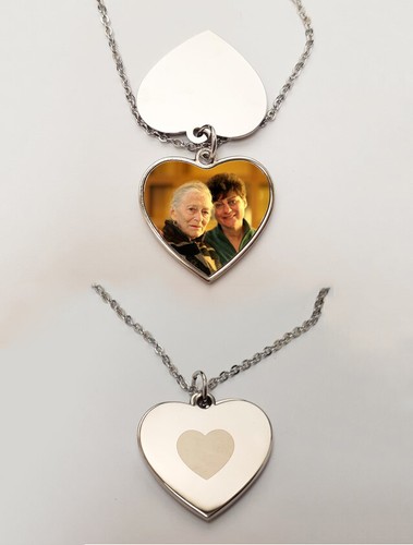 Collana medaglione foto - collana,