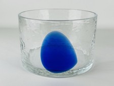 Mazzega Massiccio Vaso Centrotavola In Vetro Di Murano Design Anni ‘70