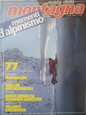 RIVISTA DELLA MONTAGNA - LOTTO 17 RIVISTE  1987 1988