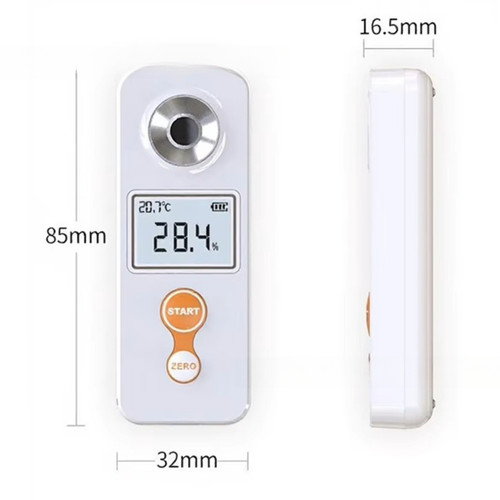 Rifrattometro usb ricaricabile - rifrattometro,