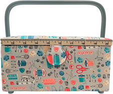 Scatola Da Cucito in Legno