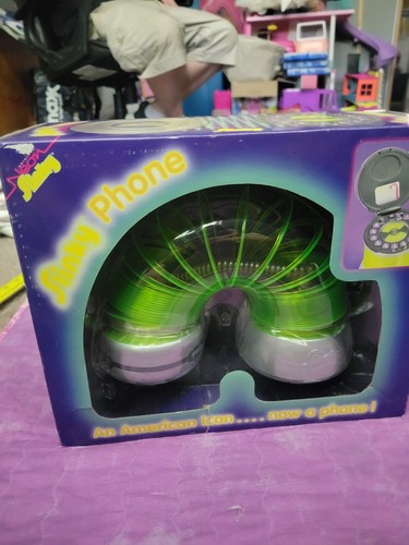 Telefono slinky neon luminoso - telefono,