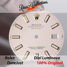 USED Usato Rolex Dial 116330 116334 Silver Luminova DateJust 0075