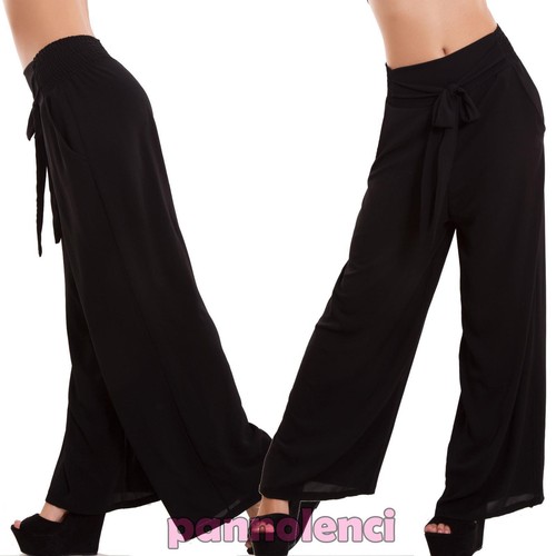 Pantaloni donna palazzo