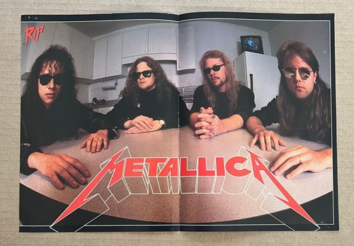 Metallica rivista rip piega - rivista,