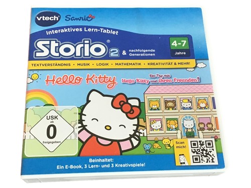Vtech storio hello - 2, kitty