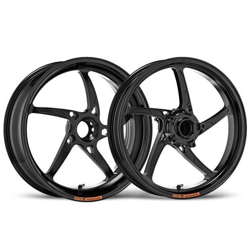 Cerchi piega alluminio nero - oz,