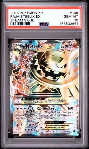 Psa steelix 109 114 - 10, ex