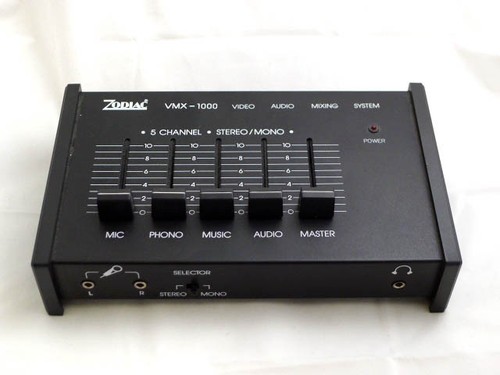 Mixer analogico video - video, audio