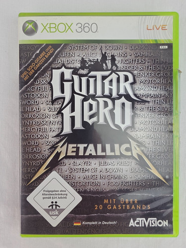 Guitar hero metallica xbox - guitar,