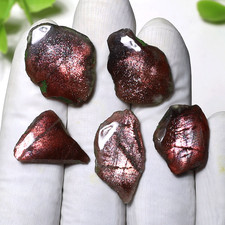 Lotto di 5 lastre di cristallo