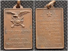 Medaglia 9° Gruppo Alpini