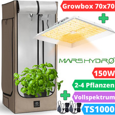 Set Growbox LED 70x70cm + Mars