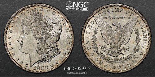 1880 argento dollaro - argento,