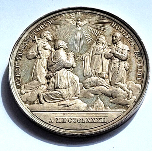 1882 papa leone xiii - papa, (pecci)