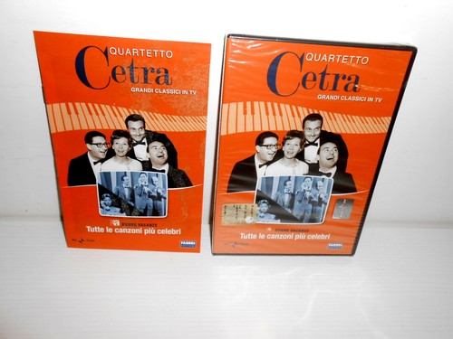 Dvd quartetto cetra tutte - quartetto,