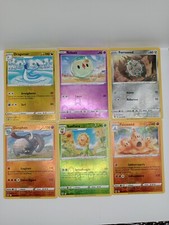 Lotto 6 Carte Pokémon tutte