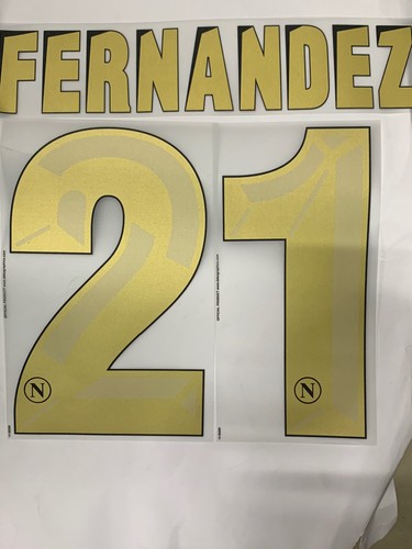 Ssc napoli nameset kit - napoli,