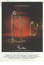 PUBLICITE ADVERTISING 1994  POMELLATO BIJOUX chaine Moneta Giapponese