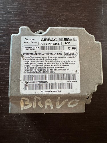 Centralina airbag fiat - centralina,