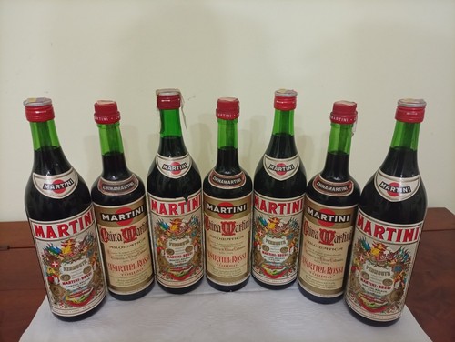 Lotto bottiglie martini - lotto,