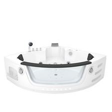 AcquaVapore Idromassaggio Piscina Vasca Angolare Vasca W05H-ALL 140x140cm Pulizia