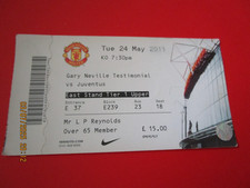 BIGLIETTO PARTITA: MANCHESTER