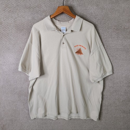 Gildan camicia uomo xxl - gildan, beige