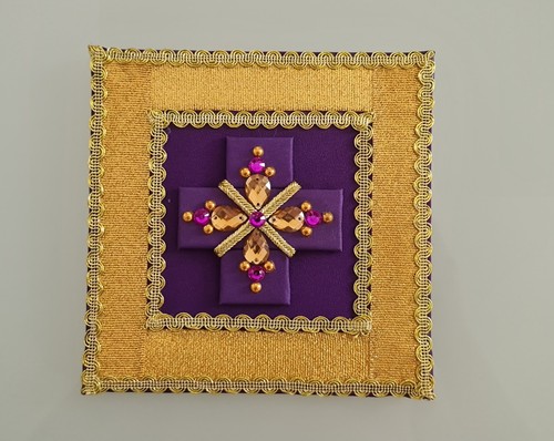 Palla copricalice viola - palla,