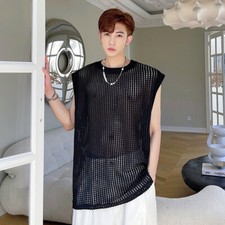 Uomo Rete senza Maniche