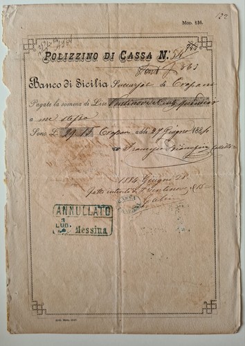 Banco sicilia polizzino - polizzino, di