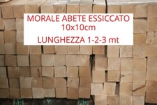 MORALE LISTELLO IN LEGNO ABETE AUSTRIA 10x10cm GAZEBI IMBALLAGGI CARPENTERIA