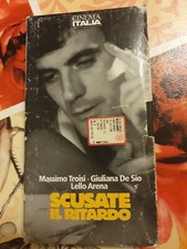 SCUSATE IL RITARDO, VHS VIDEO edizione l'unità 