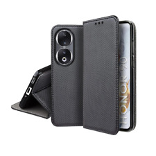 CUSTODIA LIBRO per HONOR 90 5G - COVER SMART MAGNET CASE NERO