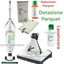 VORWERK FOLLETTO VK220S NUOVO EXPO PULILAVA SP600S COMBO PARQUET LAVAPAVIMENTI