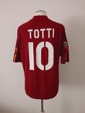 Maglia Shirt AS ROMA FRANCESCO TOTTI MATCH WORN Trikot Jersey Maillot Camiseta! 