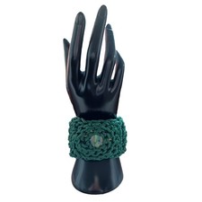 bracciale a fascia crochet