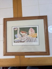 Litografia firmata Gli animali