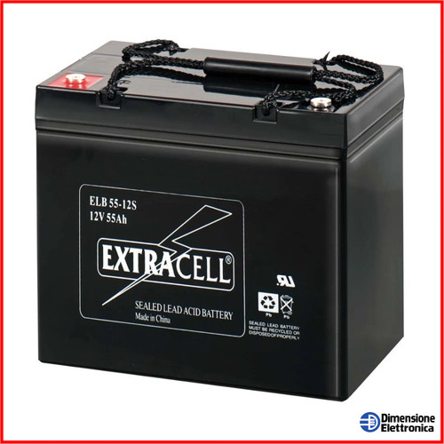 Batteria 12v 55a - 55a, piombo